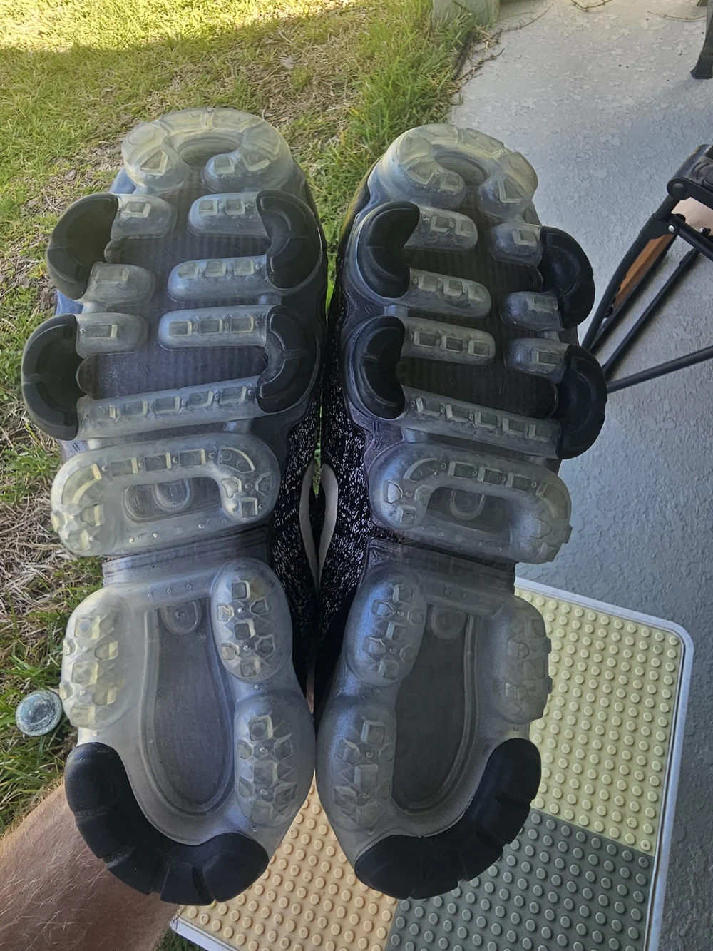 Size 10 - Nike Air VaporMax Flyknit 3 Oreo